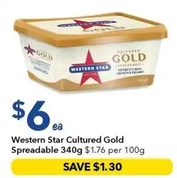 Ritchies Western Star Cultured Gold Spreadable offer