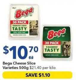 Ritchies Bega Cheese Slice Varieties offer