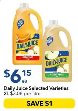 Ritchies Daily Juice Selected Varieties offer