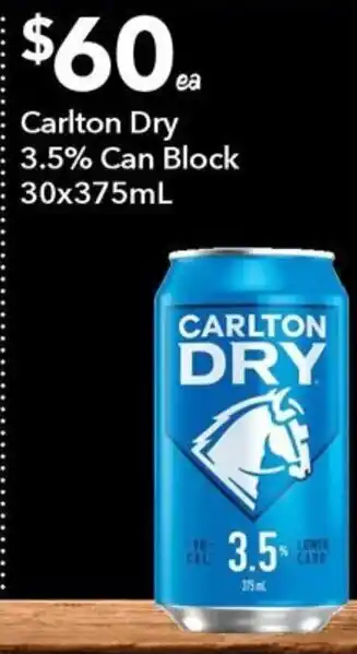 Ritchies Carlton Dry offer