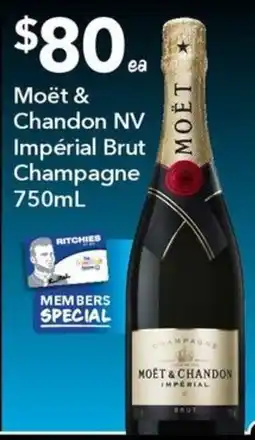 Ritchies Moët & Chandon NV Impérial Brut Champagne offer