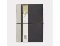 Officeworks Otto A5 Notebook with File Pocket 192 Pages Red offer