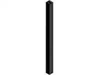 Officeworks Stilford 4 Way Connector for 525mm Partition Screen Black offer