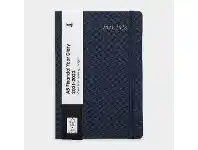 Officeworks Keji A5 Week to View FY21/22 Fabric Diary Navy offer