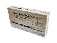 Officeworks Uniball Uni-Ball Eye Fine Rollerball Pens Black 12 Pack offer
