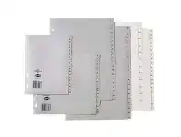 Officeworks Marbig A4 1-54 Divider Tab Grey offer