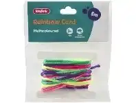 Officeworks Kadink Rainbow Cord 2mm x 5m offer