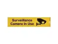 Officeworks Sandleford Surveillance Camera Self-adhesive Sign offer