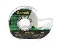 Officeworks Scotch Magic Tape with Dispenser 19mm x 33m offer