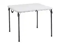 Officeworks J.Burrows Square Bi-Fold Trestle Table offer