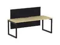 Officeworks Stilford S2 1800x750mm Desk with 1500x900mm Screen offer