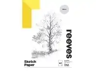 Officeworks Reeves Artist Sketch Pad 90gsm 30 Sheets A2 offer