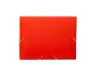 Officeworks J.Burrows Document Box A4 PP Elastic Closure Orange offer