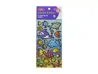 Officeworks Kadink Glitter Sealife Stickers 21 Pack offer