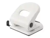 Officeworks J.Burrows Metal Large 2 Hole Punch White offer
