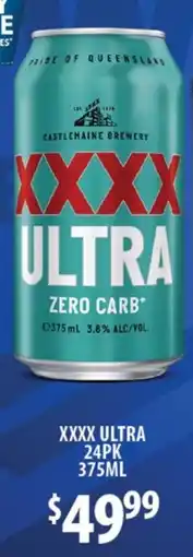 Star Liquor XXXX Ultra Zero Carb offer
