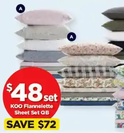 Spotlight Cotton Flannelette Bed Linen offer
