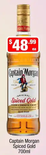 Liquor Stax Captain Morgan Spiced Gold offer