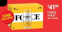 Star Liquor Force Gold offer