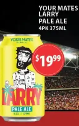 Star Liquor Your Mates Larry Pale Ale offer