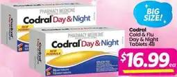 Your Discount Chemist Codral Day & Night Cold & Flu Tablets offer