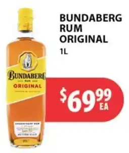 Star Liquor Bundaberg Rum Original offer