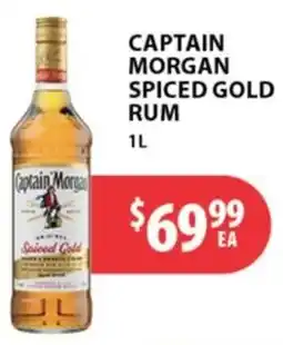 Star Liquor Captain Morgan Spiced Gold Rum offer