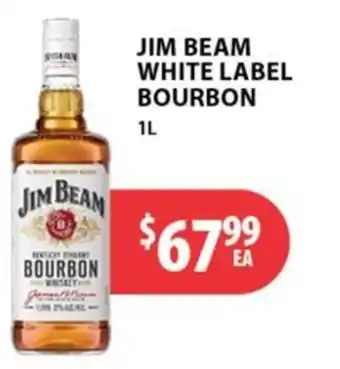 Star Liquor Jim Beam White Label Bourbon offer