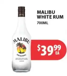 Star Liquor Malibu White Rum offer