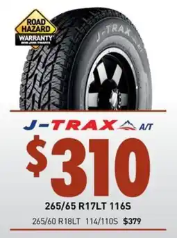 Bob Jane T-Marts J-Trax A/T offer