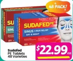 Your Discount Chemist Sudafed PE Tablets 48 Varieties offer