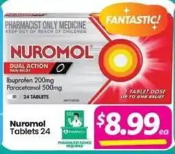 Your Discount Chemist Nuromol Tablets 24 offer