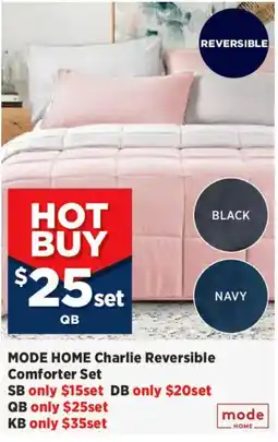 Spotlight Mode Home Charlie Reversible Comforter Set offer