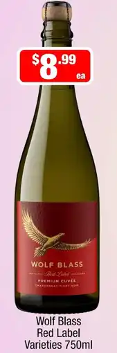 Liquor Stax Wolf Blass Red Label Varieties offer