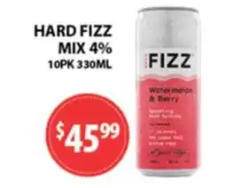 Star Liquor Hard Fizz Watermelon & Berry offer