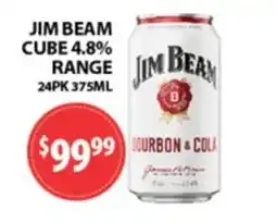 Star Liquor Jim Beam Bourbon & Cola offer