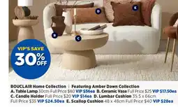 Spotlight BOUCLAIR Home Collection Ceramic vase offer