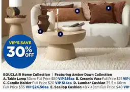 Spotlight Bouclair Home Collection Lumbar Cushion offer