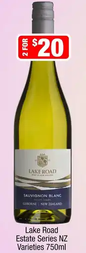 Liquor Stax Lake Road Estate Series NZ Varieties offer