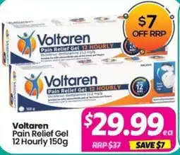 Your Discount Chemist Voltaren Pain Relief Gel 12 Hourly offer