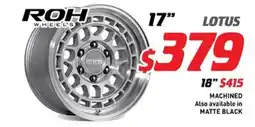 Bob Jane T-Marts ROH WHEELS LOTUS offer