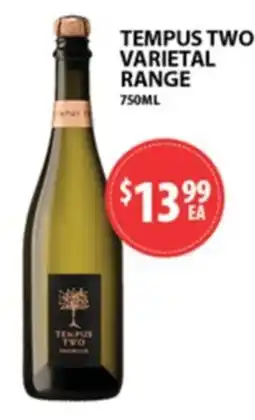Star Liquor Tempus Two Varietal Range offer