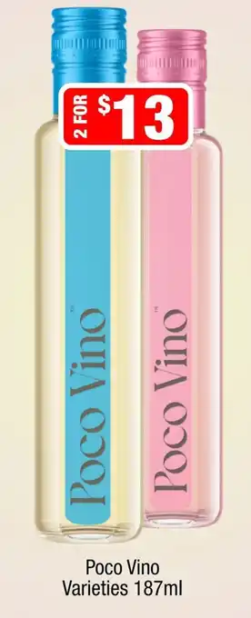 Liquor Stax Poco Vino Varieties offer
