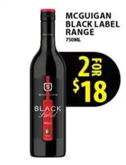 Star Liquor McGuigan Black Label Red offer