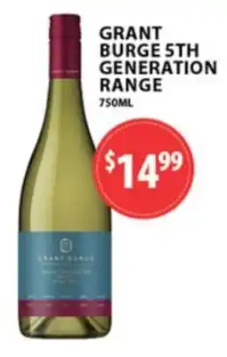 Star Liquor Grant Burge 5th Generation Range offer
