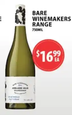 Star Liquor Bare Winemakers Chardonnay offer