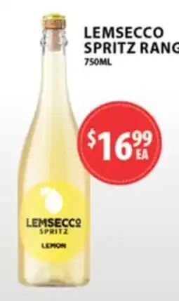 Star Liquor Lemsecco Spritz Lemon offer