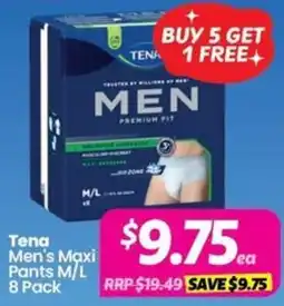 Your Discount Chemist Tena Men's Maxi Pants offer