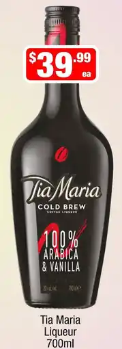 Liquor Stax Tia Maria Liqueur offer