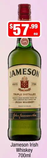 Liquor Stax Jameson Irish Whiskey offer